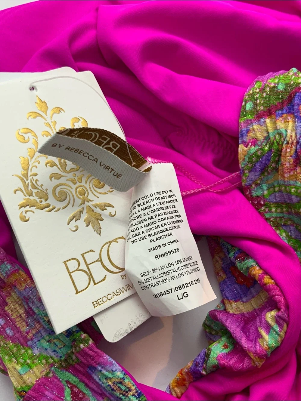 BECA vibrant pink